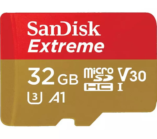 SANDISK - Extreme Class 10 microSDHC Memory Card 32 GB