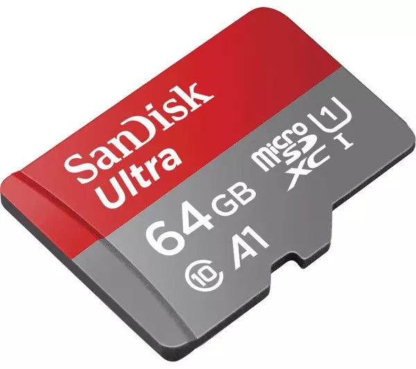 SANDISK - Ultra microSDXC Class 10 Memory Card 64 GB